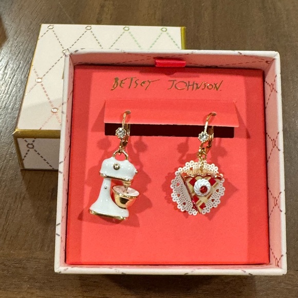 Betsey Johnson Jewelry Betsey Johnson Mixer And Cherry Pie Mismatch